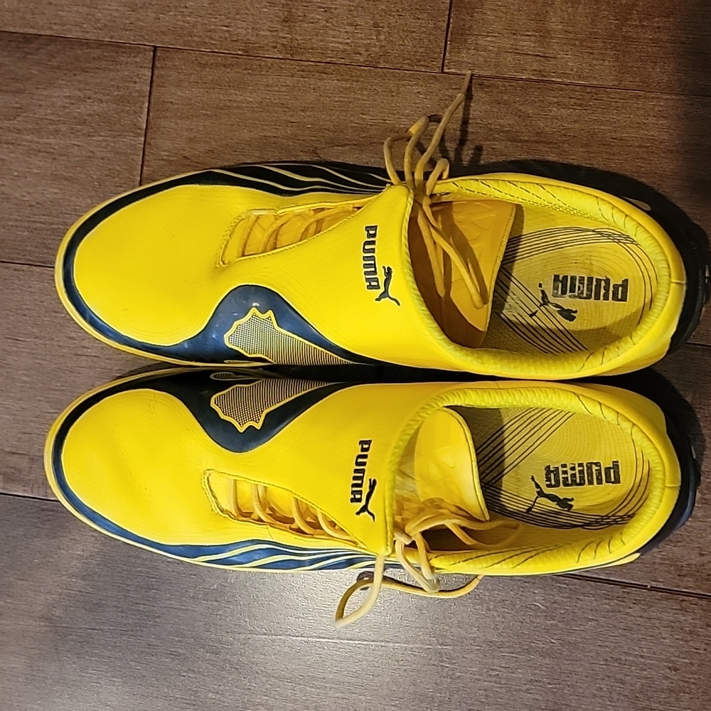 Ferrari Puma shoes, 14, Yellow